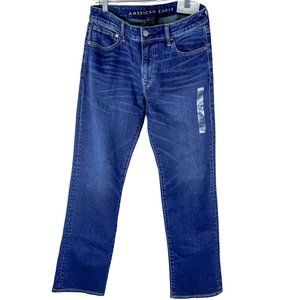NWT American Eagle Next Level Airflex Stretch Original Bootcut Jeans sz 34 x 34